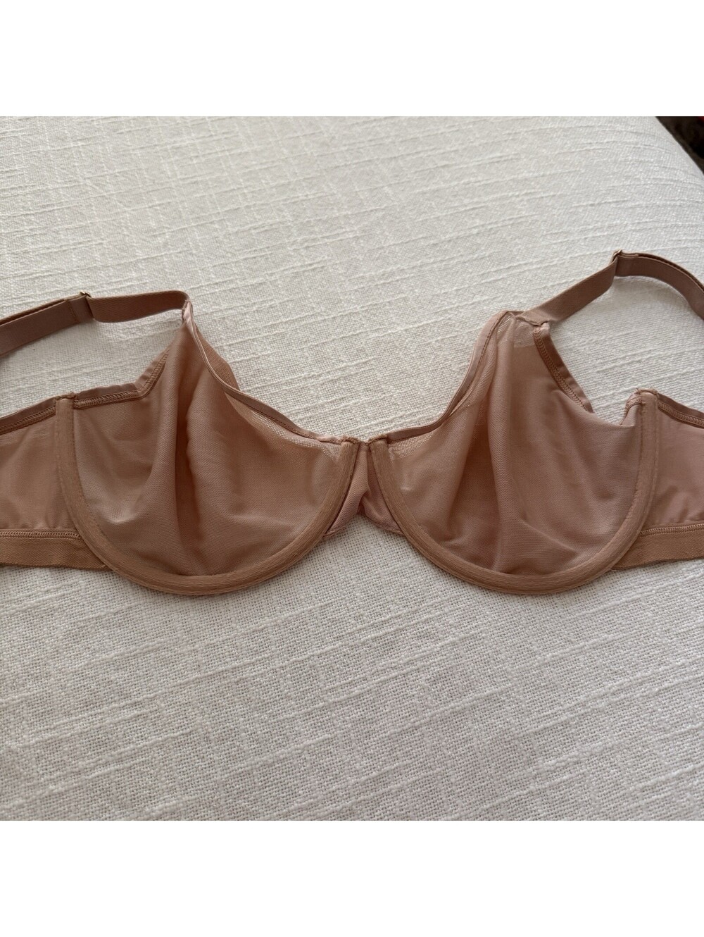 Soma Unbelievable Lift Unlined Perfect Coverage Bra 36DD Hush Pink Blush Nude - Picture 6 of 8